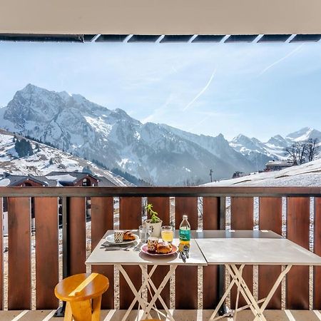 L'Oree Des Aravis - Au Pied Des Pistes Manigod Zewnętrze zdjęcie